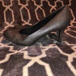 Silver Sparkly Heels